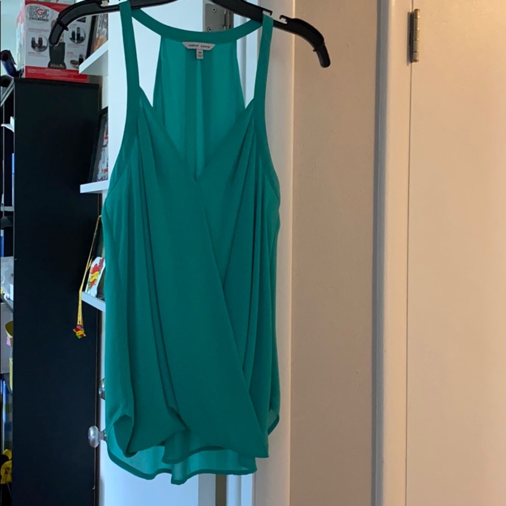 A wrap, racerback tank